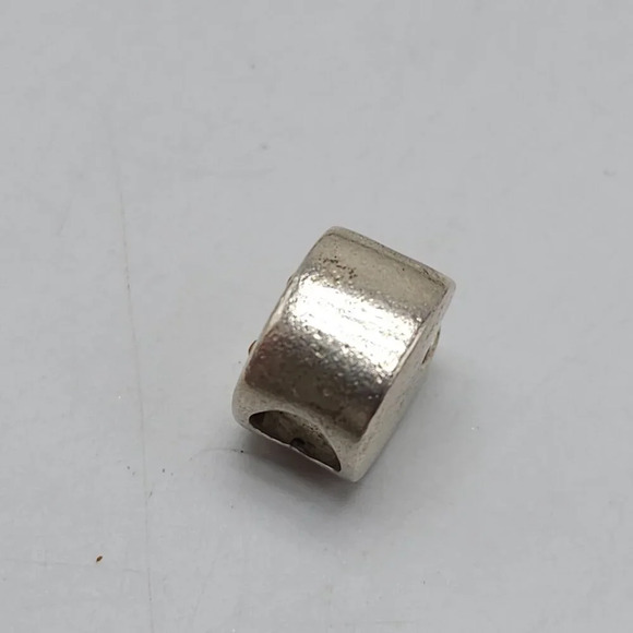 Sterling Silver 925 Artist Palette Bead Charm With Colored Stones Bracelet - Picture 3 of 6